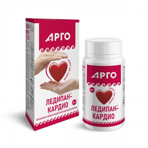 Купить Витаминно-минеральный обогащенный комплекс Ледипан-кардио, капсулы, 60 шт  г. Ижевск  